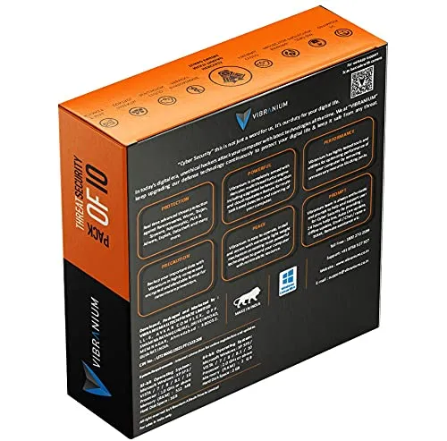 Vibranium Threat Security Antivirus 1 User 1 Year  (Pack Of 10) view 2